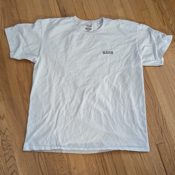Vans White Short Sleeve Tee - Picture 1 of 6